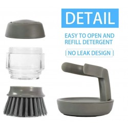 Krtača za posodo z dozirnikom za milo iBEST PRO 