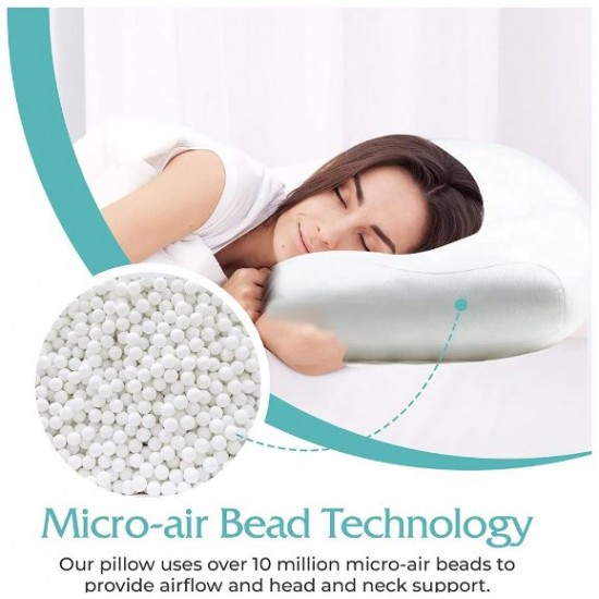 Vsestranski Vzglavnik SleepMore – Ergonomska blazina z mikro zračnimi kroglicami