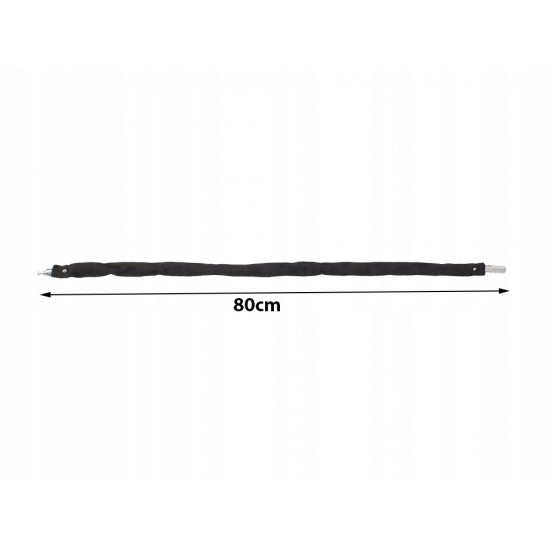 Masivna ključavnica z verigo za kolesa in motorna kolesa