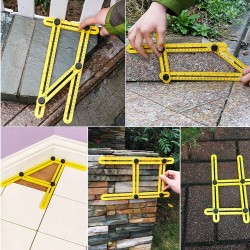 Multifunkcijsko šablonsko ravnilo kotnik