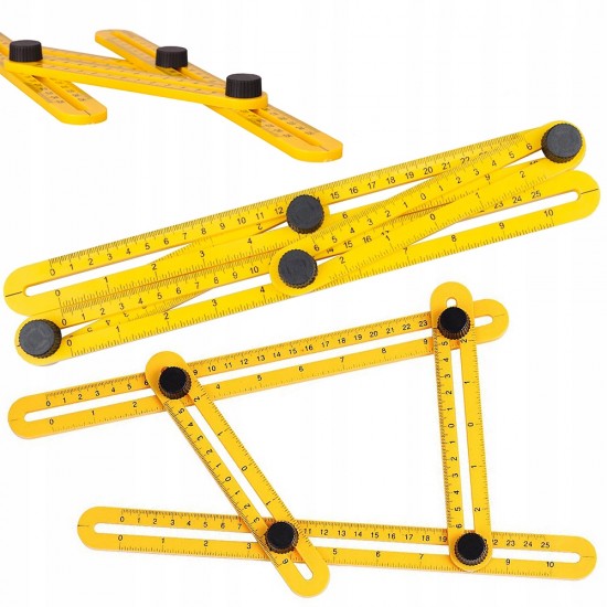 Multifunkcijsko šablonsko ravnilo kotnik