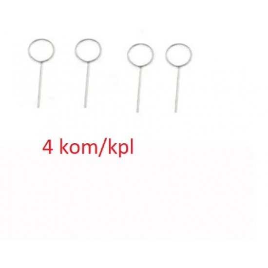 Minicene igla za izvlek SIM kartice telefona (4 kosi)