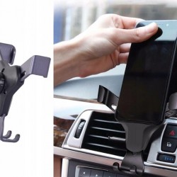 Gravity držalo za telefon na avto rešetki