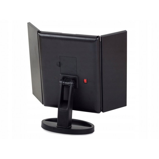 Namizno LED ogledalo s povečavo Deluxe za profesionalno ličenje